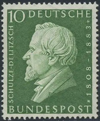 BUND 1958 Michel-Nummer 0293 postfrisch EINZELMARKE