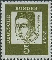 BUND 1961 Michel-Nummer 0347y postfrisch EINZELMARKE