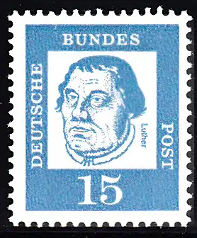 BUND 1961 Michel-Nummer 0351y postfrisch EINZELMARKE