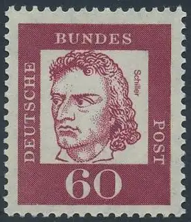 BUND 1961 Michel-Nummer 0357y postfrisch EINZELMARKE