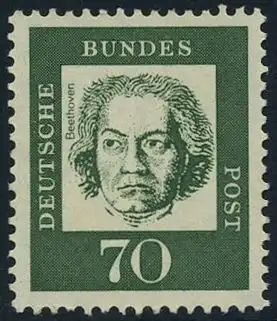 BUND 1961 Michel-Nummer 0358ya postfrisch EINZELMARKE