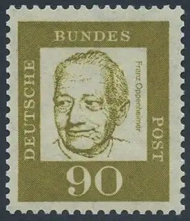 BUND 1961 Michel-Nummer 0360y postfrisch EINZELMARKE