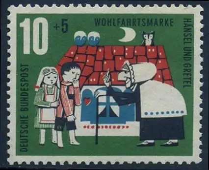 BUND 1961 Michel-Nummer 0370 postfrisch EINZELMARKE