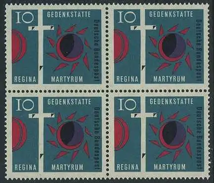 BUND 1963 Michel-Nummer 0397 postfrisch BLOCK