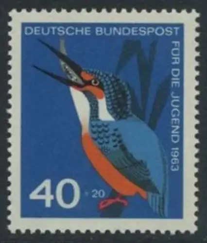 BUND 1963 Michel-Nummer 0404 postfrisch EINZELMARKE