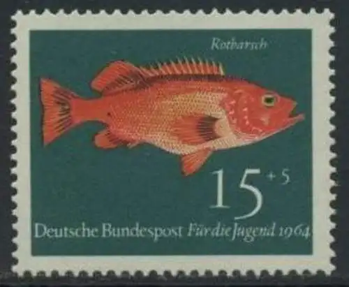 BUND 1964 Michel-Nummer 0413 postfrisch EINZELMARKE