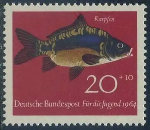 BUND 1964 Michel-Nummer 0414 postfrisch EINZELMARKE