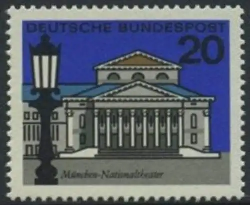 BUND 1964 Michel-Nummer 0419 postfrisch EINZELMARKE