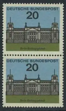 BUND 1964 Michel-Nummer 0421 postfrisch vert.PAAR