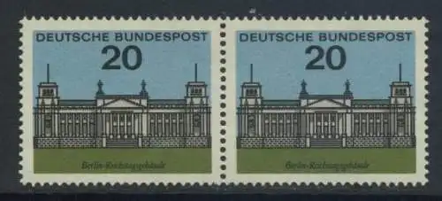 BUND 1964 Michel-Nummer 0421 postfrisch horiz.PAAR