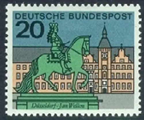 BUND 1964 Michel-Nummer 0423 postfrisch EINZELMARKE