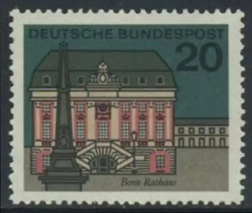 BUND 1964 Michel-Nummer 0424 postfrisch EINZELMARKE