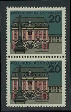 BUND 1964 Michel-Nummer 0424 postfrisch vert.PAAR