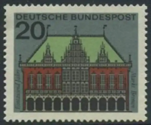 BUND 1964 Michel-Nummer 0425 postfrisch EINZELMARKE