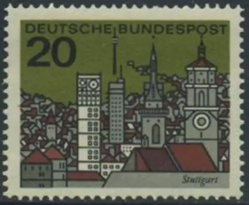 BUND 1964 Michel-Nummer 0426 postfrisch EINZELMARKE