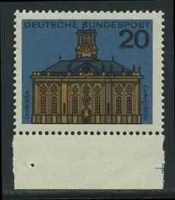 BUND 1964 Michel-Nummer 0427 postfrisch EINZELMARKE RAND unten