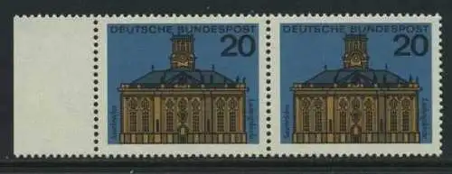 BUND 1964 Michel-Nummer 0427 postfrisch horiz.PAAR RAND links