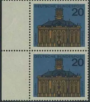 BUND 1964 Michel-Nummer 0427 postfrisch vert.PAAR RAND links