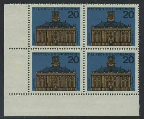 BUND 1964 Michel-Nummer 0427 postfrisch BLOCK ECKRAND unten links