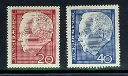BUND 1964 Michel-Nummer 0429-0430 postfrisch SATZ(2) EINZELMARKEN