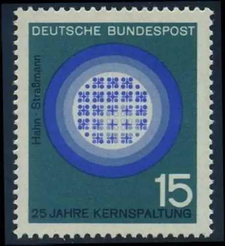 BUND 1964 Michel-Nummer 0441 postfrisch EINZELMARKE