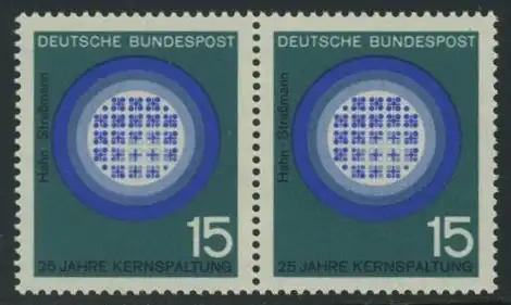 BUND 1964 Michel-Nummer 0441 postfrisch horiz.PAAR