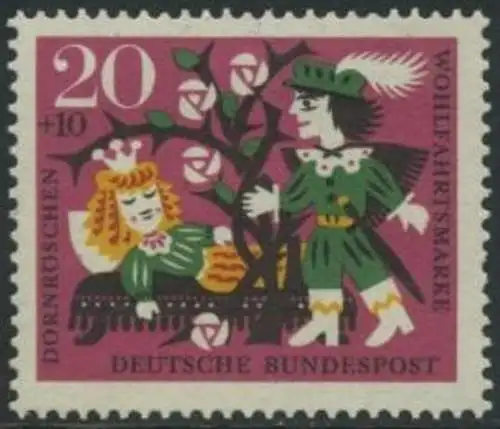 BUND 1964 Michel-Nummer 0449 postfrisch EINZELMARKE