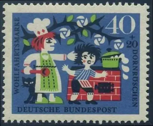 BUND 1964 Michel-Nummer 0450 postfrisch EINZELMARKE