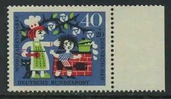 BUND 1964 Michel-Nummer 0450 postfrisch EINZELMARKE RAND rechts