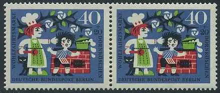 BUND 1964 Michel-Nummer 0450 postfrisch horiz.PAAR