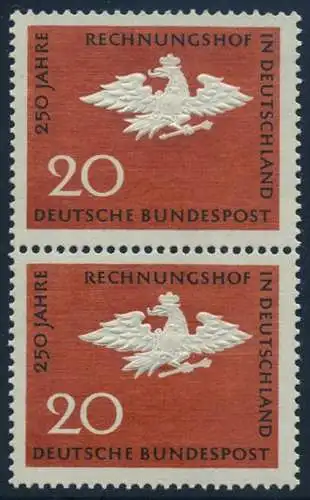 BUND 1964 Michel-Nummer 0452 postfrisch vert.PAAR