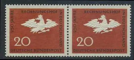 BUND 1964 Michel-Nummer 0452 postfrisch horiz.PAAR