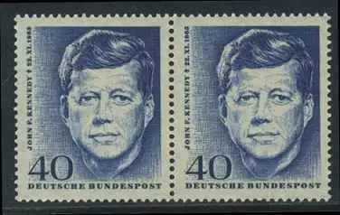 BUND 1964 Michel-Nummer 0453 postfrisch horiz.PAAR