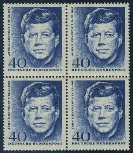 BUND 1964 Michel-Nummer 0453 postfrisch BLOCK