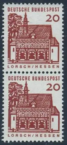 BUND 1964 Michel-Nummer 0456 postfrisch vert.PAAR