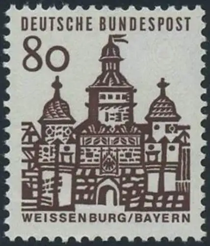 BUND 1964 Michel-Nummer 0461 postfrisch EINZELMARKE