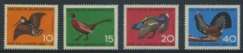 BUND 1965 Michel-Nummer 0464-0467 postfrisch SATZ(4) EINZELMARKEN