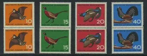 BUND 1965 Michel-Nummer 0464-0467 postfrisch SATZ(4) vert.PAARE