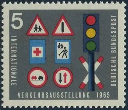 BUND 1965 Michel-Nummer 0468 postfrisch EINZELMARKE