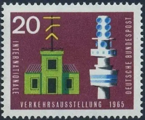 BUND 1965 Michel-Nummer 0471 postfrisch EINZELMARKE