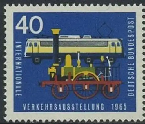 BUND 1965 Michel-Nummer 0472 postfrisch EINZELMARKE