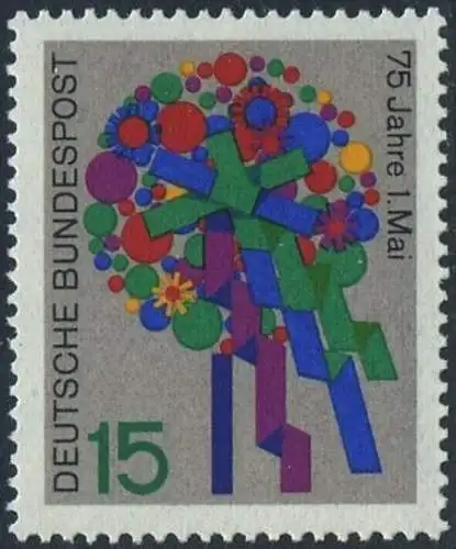 BUND 1965 Michel-Nummer 0475 postfrisch EINZELMARKE