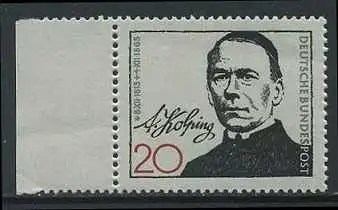 BUND 1965 Michel-Nummer 0477 postfrisch EINZELMARKE RAND links