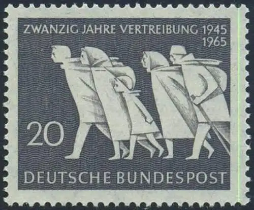 BUND 1965 Michel-Nummer 0479 postfrisch EINZELMARKE