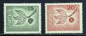 BUND 1965 Michel-Nummer 0483-0484 postfrisch SATZ(2) EINZELMARKEN