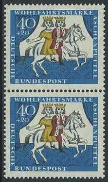 BUND 1965 Michel-Nummer 0488 postfrisch vert.PAAR