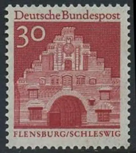 BUND 1966 Michel-Nummer 0493 postfrisch EINZELMARKE