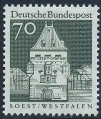 BUND 1966 Michel-Nummer 0497 postfrisch EINZELMARKE