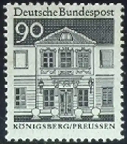 BUND 1966 Michel-Nummer 0499 postfrisch EINZELMARKE
