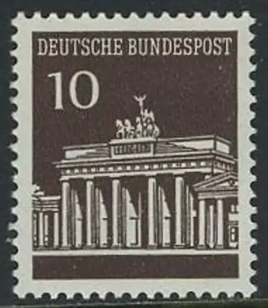 BUND 1966 Michel-Nummer 0506 postfrisch EINZELMARKE